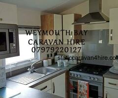 Weymouth caravan  hire at Haven Weymouth bay