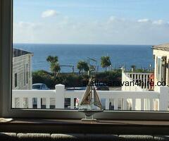 3 bed with decking and seaviews on Haven Devon Cliffs