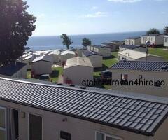 3 bed platinum with decking and seaviews on Gorse Hill area of Haven Devon Cliffs