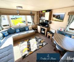 Durdles at Littlesea. Modern Spacious home from home caravan. Free Wi-Fi gas central heating.