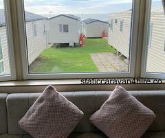 3 bed deluxe plus with decking on Beech Walk area of Haven Devon Cliffs