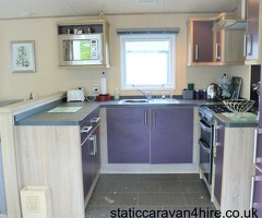 our 6 berth 2bedroom caravan we accept pets at White Acres Holiday Park outside Newquay